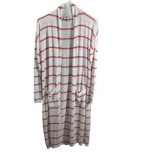 Cabi Piper Stripe Stroll Cardigan